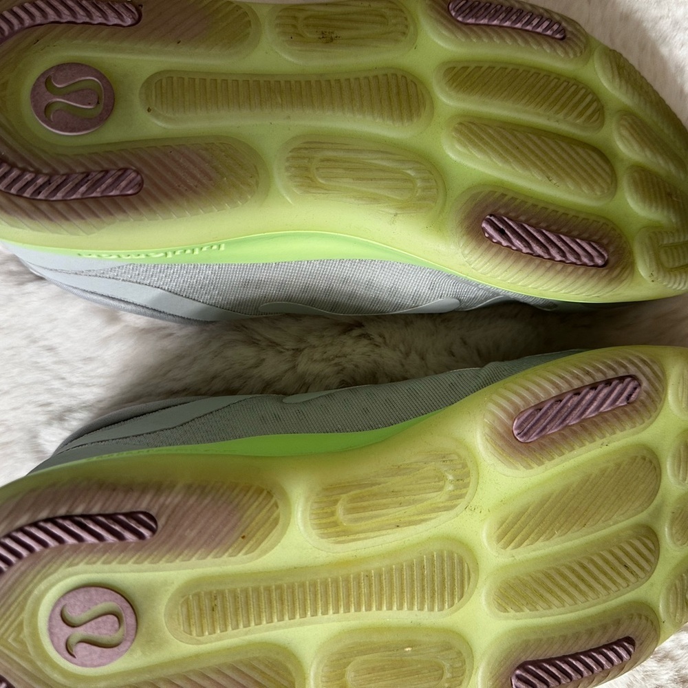 lululemon athletica Gray and Green Sneakers - Picture 3 of 5